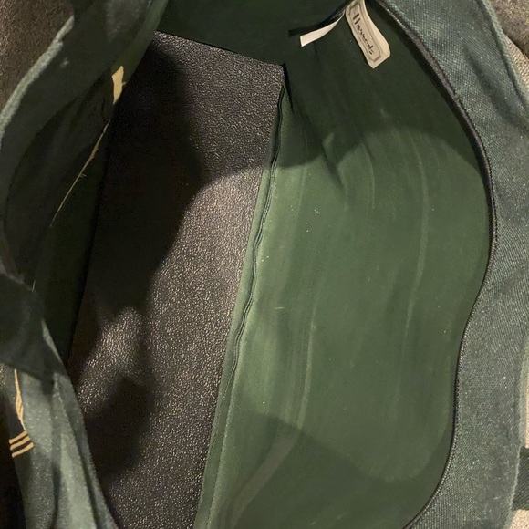 Green and Gold Harrods reusable tote - Picture 5 of 6